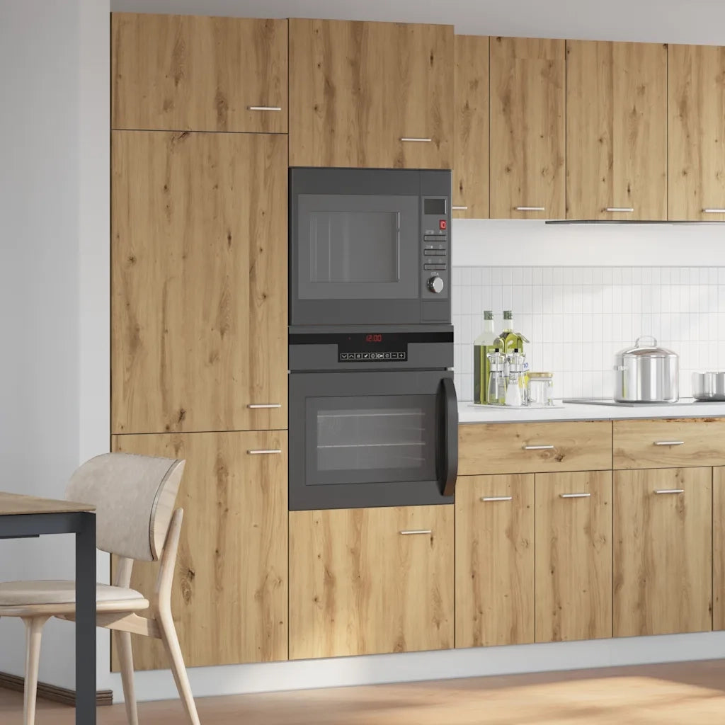 Mobile Microonde Â“LyonÂ” Rovere Artigianale 60x57x207 cm