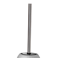 Porta scopino serie glitter in ceramica in argento