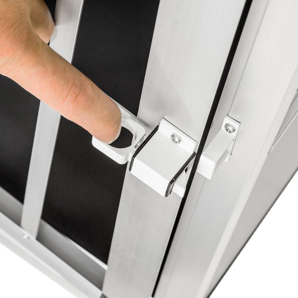 Gabbia per trasporto cani doppia con schienale dritto 97 x 90 x 69,5 cm 3708144/2