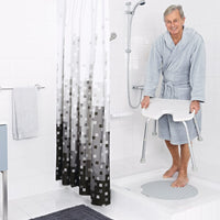 RIDDER Sgabello da Bagno Pieghevole 150 kg Bianco A0050501 421604