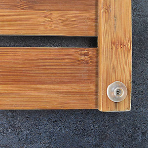 RIDDER Tappeto per il Bagno in Legno Grating Nature 52x52 cm 425920