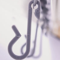 RIDDER Binario Angolare Tenda Doccia Universale Ganci Cromati 52500 421543