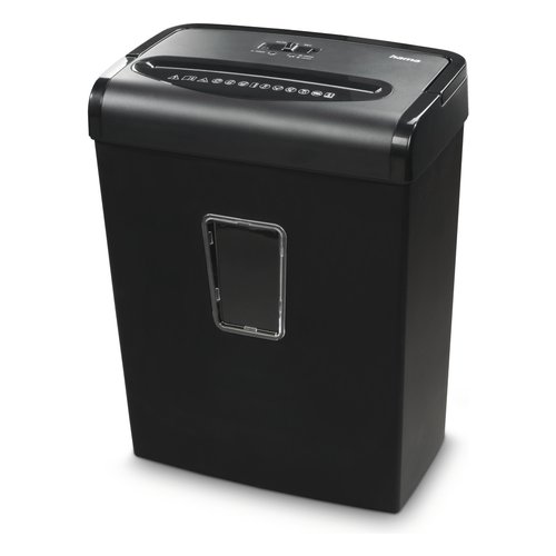 Hama premium m8 distruggi documenti taglio a frammenti 68 db 22 cm nero - 00050548