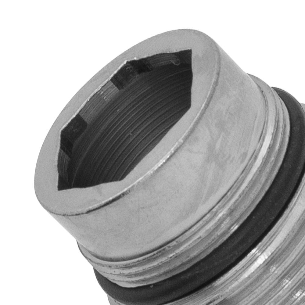 Niples in ottone cromato per attacco canne universali a rubinetti m