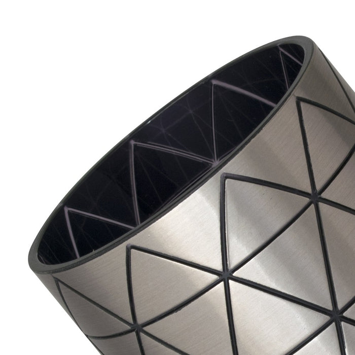 Bicchiere serie bridge color argento