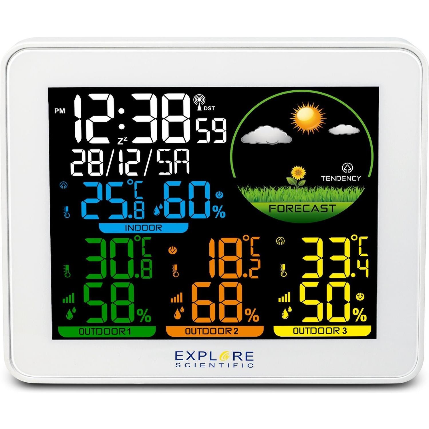 Barometro explore scientific wsh4005c con 3 sensori inclusi