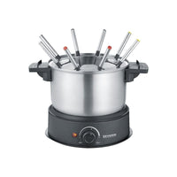 Severin fondue set 1,4l stainless steel black schwarz fo 2470 (fo 2470) - 156687