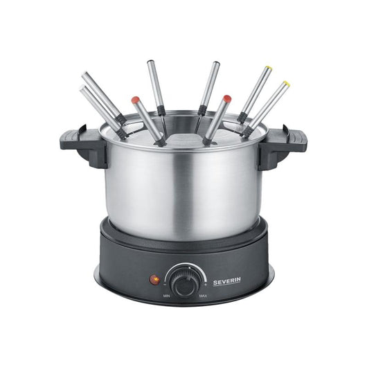 Severin fondue set 1,4l stainless steel black schwarz fo 2470 (fo 2470) - 156687