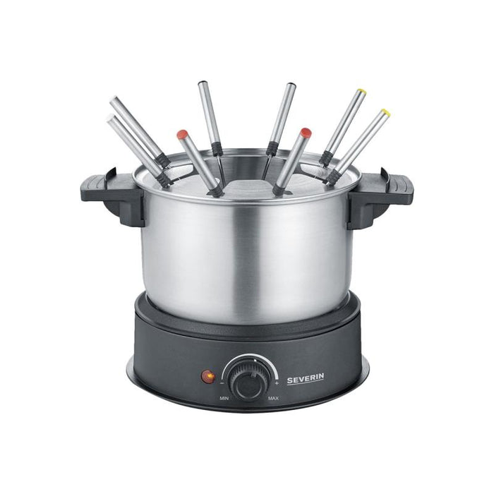 Severin fondue set 1,4l stainless steel black schwarz fo 2470 (fo 2470) - 156687