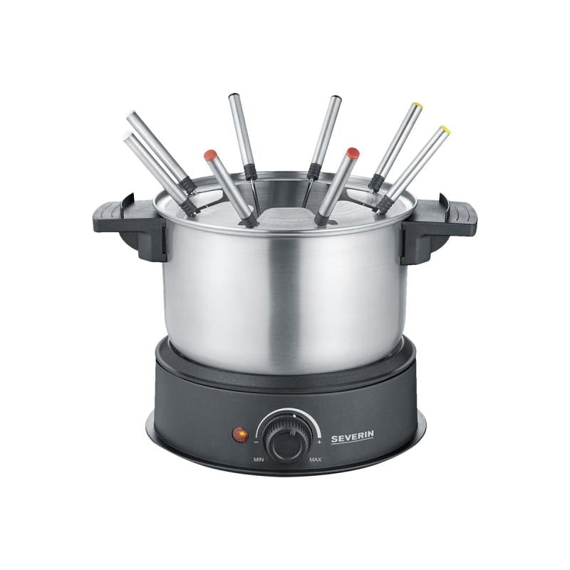 Severin fondue set 1,4l stainless steel black schwarz fo 2470 (fo 2470) - 156687
