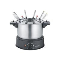 Severin fondue set 1,4l stainless steel black schwarz fo 2470 (fo 2470) - 156687