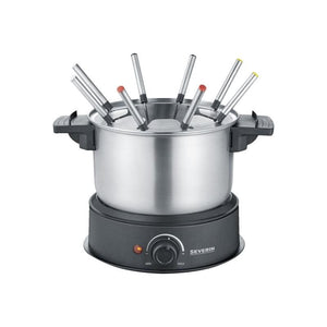 Severin fondue set 1,4l stainless steel black schwarz fo 2470 (fo 2470) - 156687