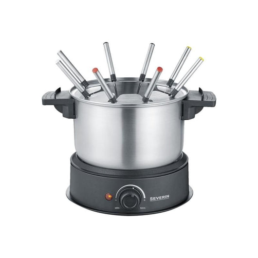 Severin fondue set 1,4l stainless steel black schwarz fo 2470 (fo 2470) - 156687