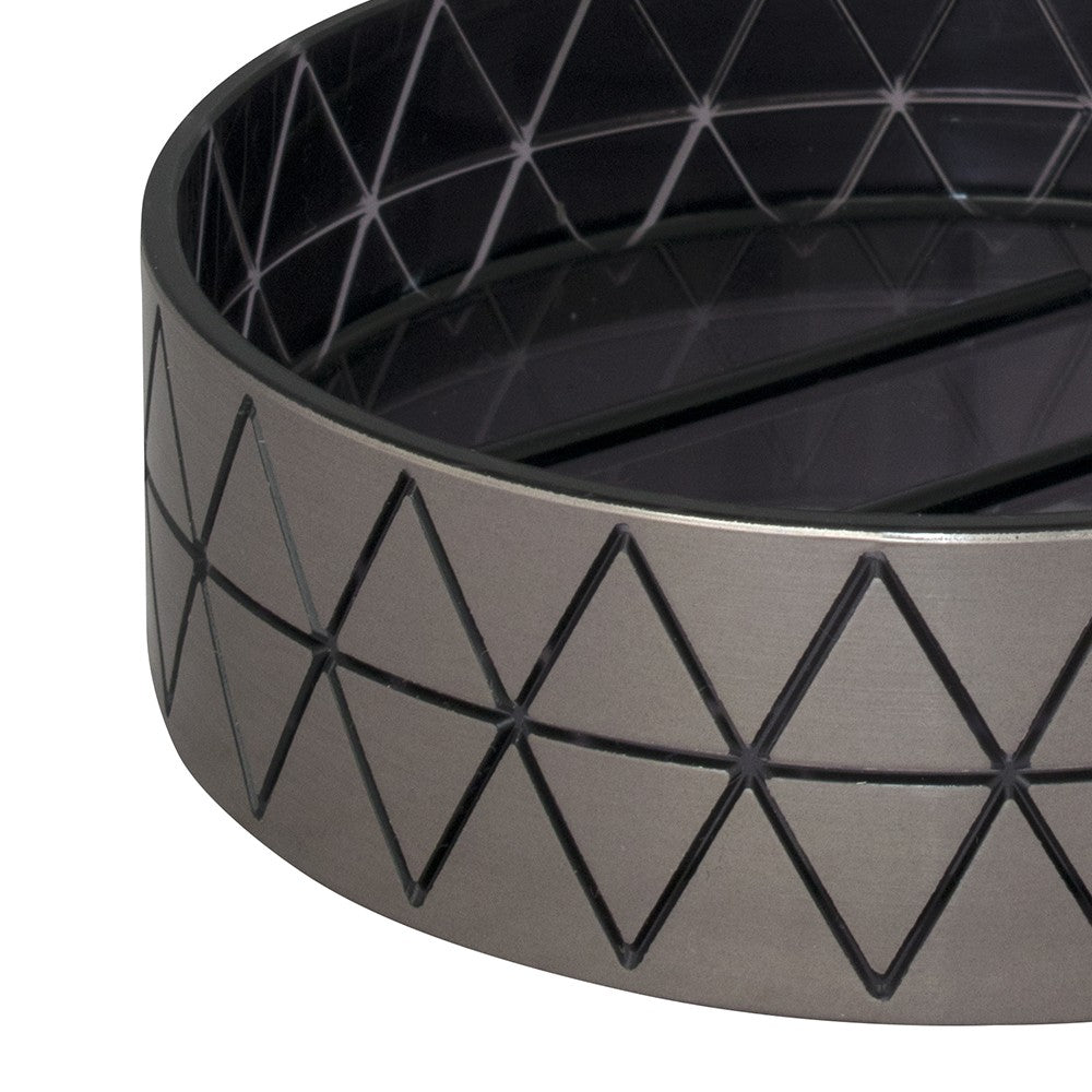 Porta sapone serie bridge color argento