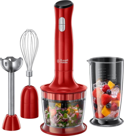 Frullatore immersione russell hobbs 24700 56 desire 3in1 rosso e nero - 23626026002