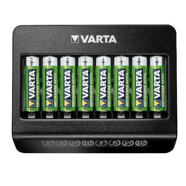 Varta lcd multi charger+ carica batterie batteria per uso domestico ac - 57681101401