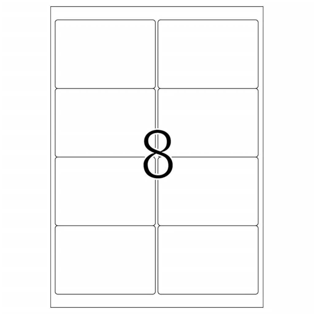 HERMA Etichette per Indirizzo Permanenti A4 99,1x67,7 100 Fogli Bianco 443771