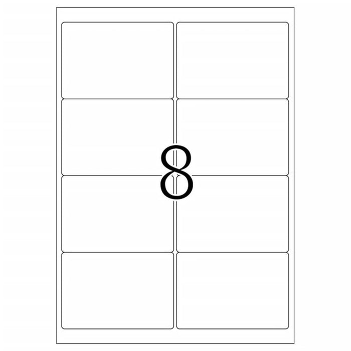 HERMA Etichette per Indirizzo Permanenti A4 99,1x67,7 100 Fogli Bianco 443771