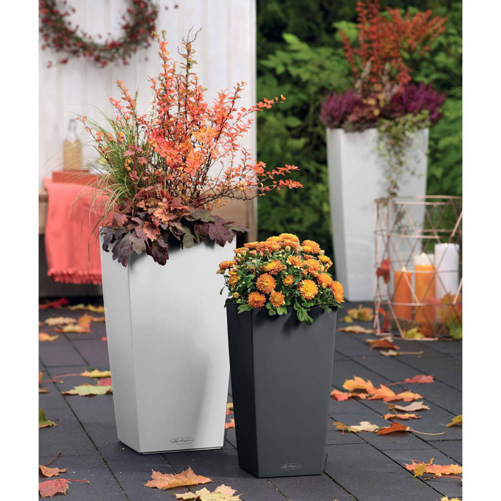 LECHUZA Fioriera Cubico Color 30 ALL-IN-ONE Ardesia 13138 421426