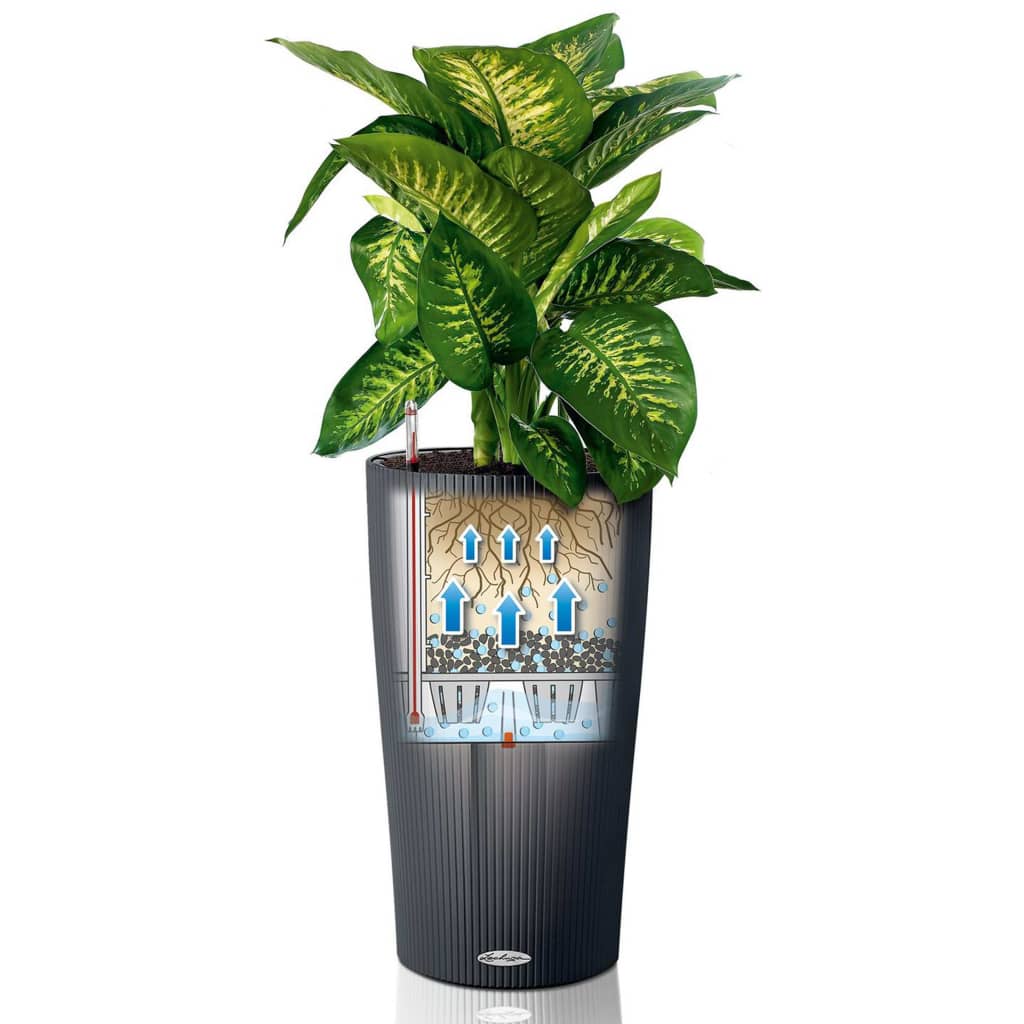 LECHUZA Fioriera Cilindro Color 32 ALL-IN-ONE Ardesia 13953 421452