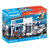 Centrale della polizia playmobil 71602 action heroes