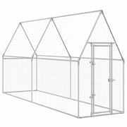 Pollaio Silver 400 x 100 x 190 cm acciaio zincato Silver 02_0041669