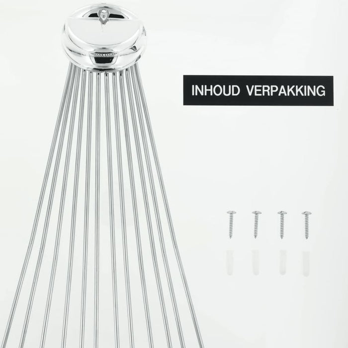 Sealskin Barra per Tenda da Doccia a Ombrello 432040