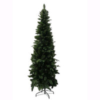 PREQU' Albero di Natale Adamello SLIM 210 cm Base Metallo 434 Rami Ombrello F4614