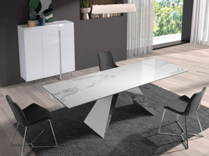 Sedia in tessuto grigio scuro