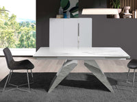 Sedia in tessuto grigio scuro