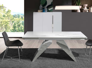 Sedia in tessuto grigio scuro