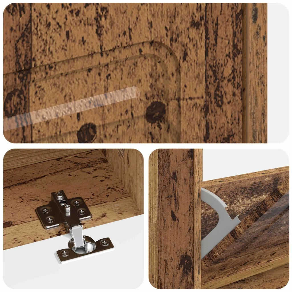 Mobile per scarpe UTRECHT 78 x 24 x 100 cm Legno ingegnerizzato 897763