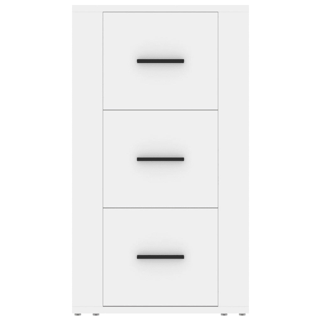 Credenza Bianca 40x33x70 cm in Legno Multistrato 819420