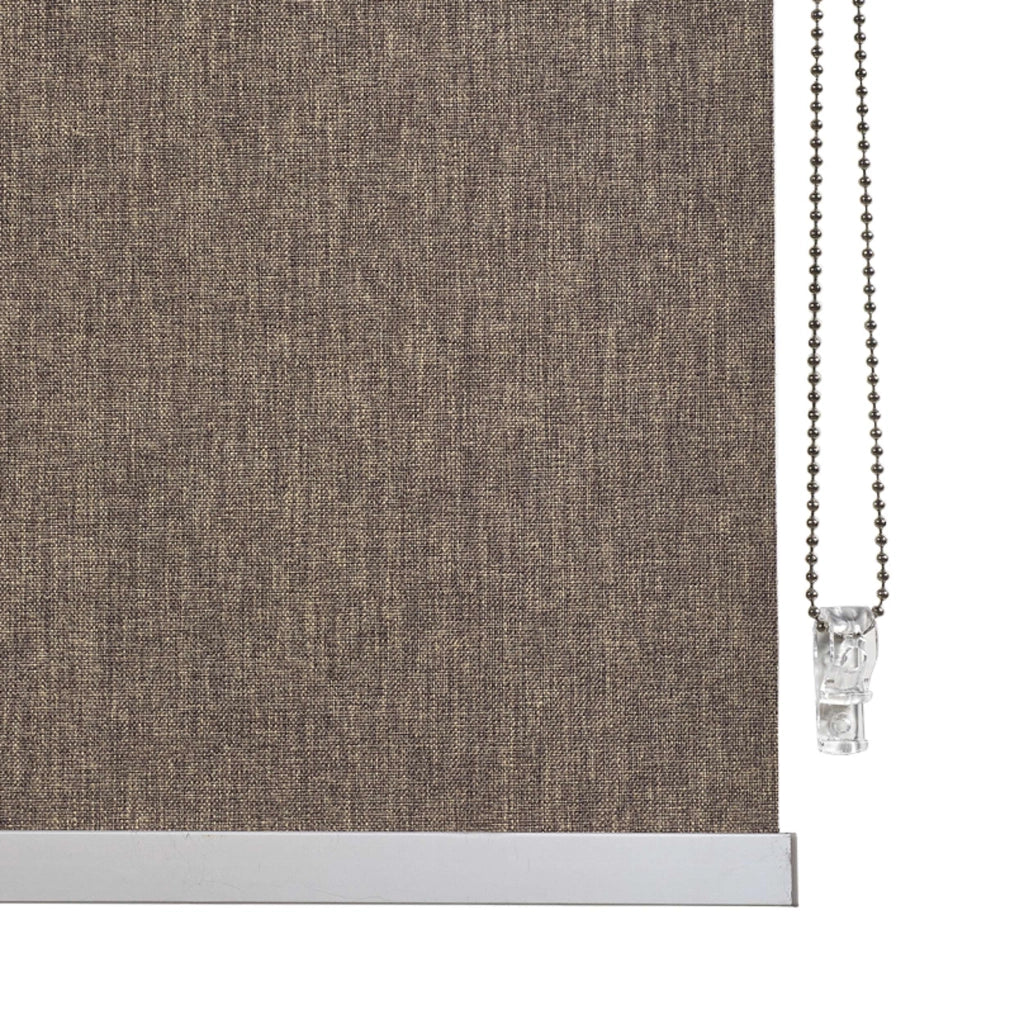 Tenda a rullo oscurante con Finiture Premium Marrone 60x250 cm