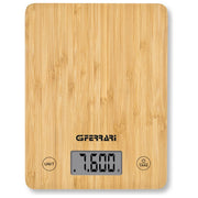 G3 Ferrari Bilancia da Cucina Elettronica Bamboo 10 kg