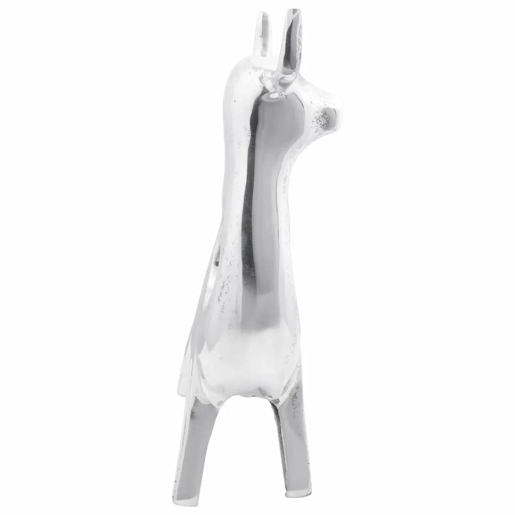 Scultura di toro Argento 22 x 9,5 x 34 cm Alluminio CFW8305930