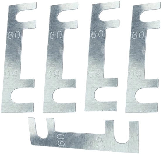 Set di 5 fusibili 60A per alta corrente - Compacto - Sicuro - Adatto per elettronica