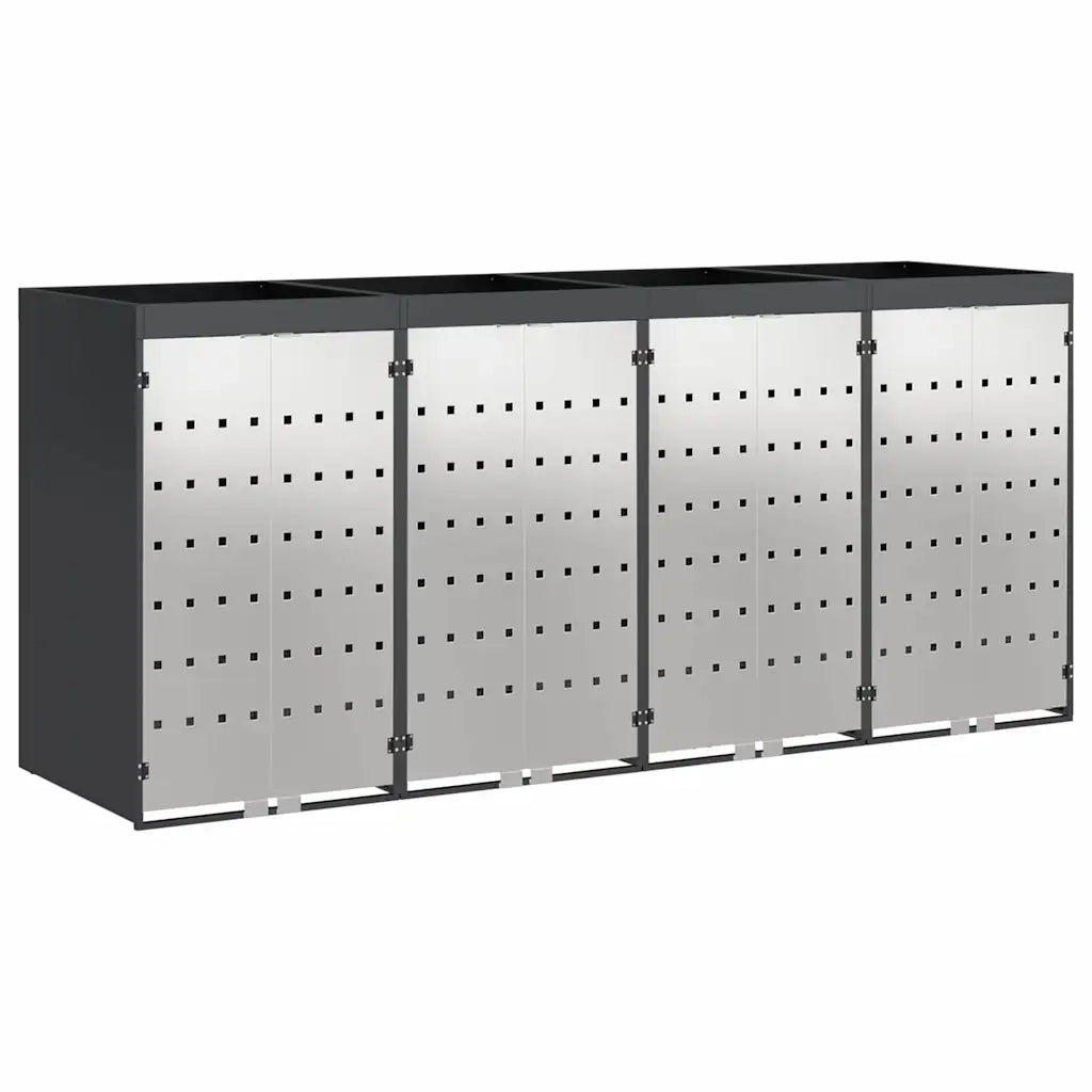 Contenitore per Rifiuti per 3 Bidoni 340 x 77.5 x 115.5 cm 3394785