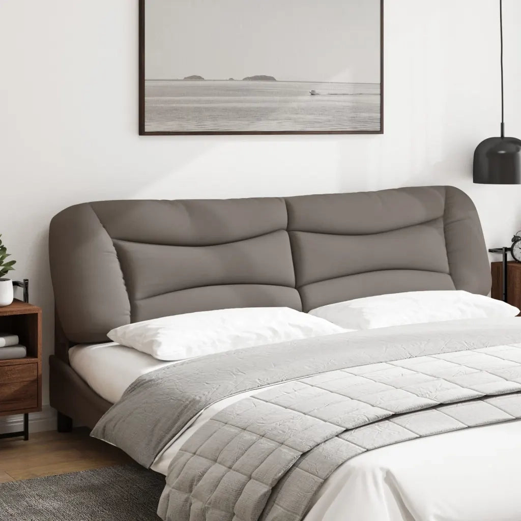 Cuscino Testiera Hvar Tortora 200 cm in Tessuto CFW9423262