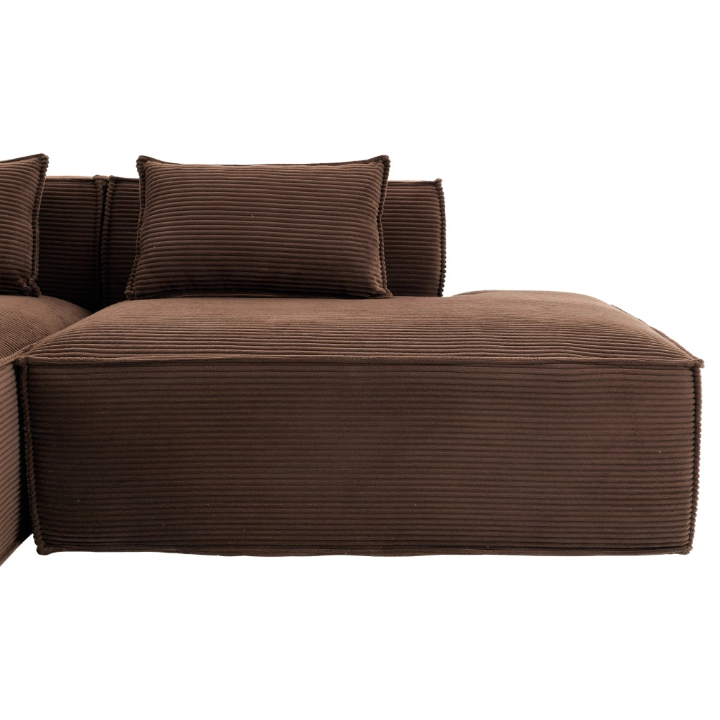 Divano 3 Posti con Cuscini ¨C MINIMAL ¨C Tessuto, Grigio