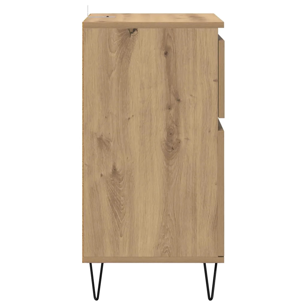 Credenza-Buffet-Armadio da cucina rovere artigianale 35 x 40 x 70 cm Legno multistrato 115587
