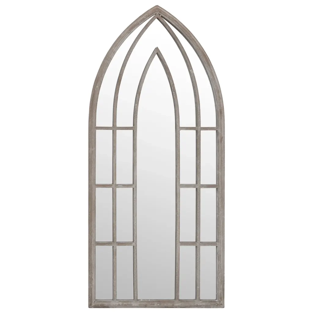 Specchio Sabbia-Specchio Decorativo 70x30 cm Ferro per Uso Interno 902594