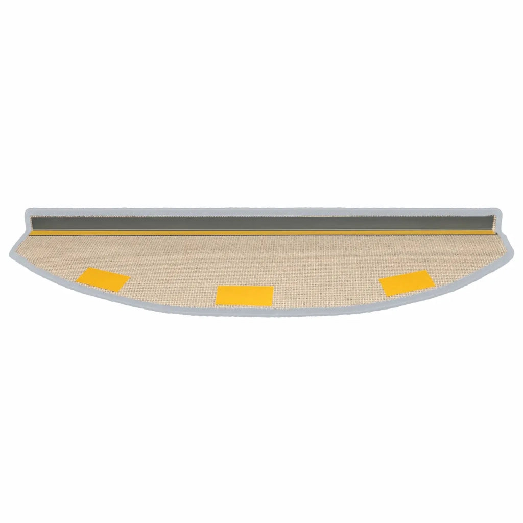Tappetini per scale autoadesivi 15 pcs Grigio Chiaro 42038638