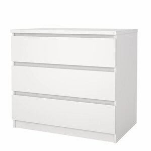 KIT CASSETTIERA NAIA 3 CASS 77X50X70CM BIANCO