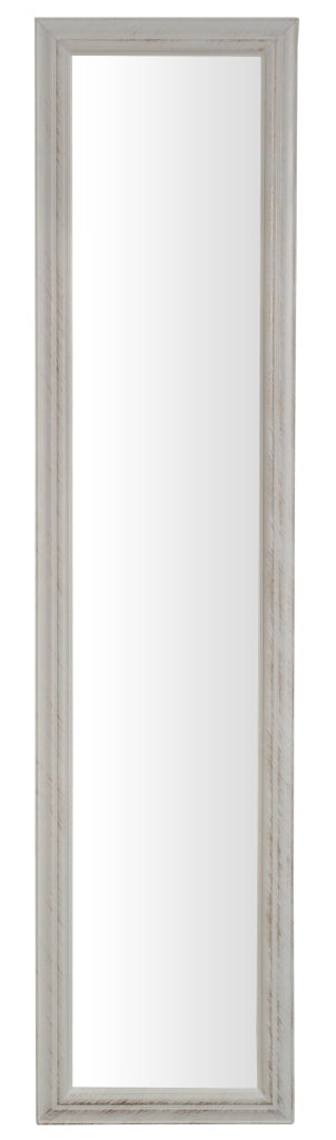 Biscottini Specchio da parete finitura bianco anticato Specchiera muro dimensioni Offerta