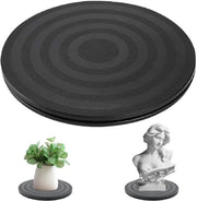 Piattaforma rotante universale da 20 cm, Piattaforma rotativa solida a 360°, Supporto girevole con resistenza, Rotativa per piante, monitor e speaker (20cm)