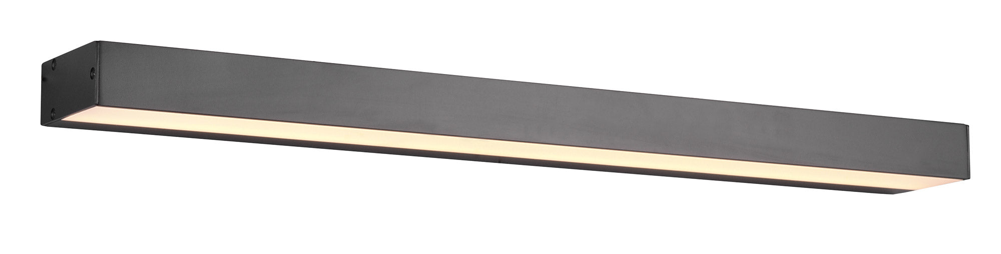 Applique da Interno a LED in Alluminio Nero Opaco