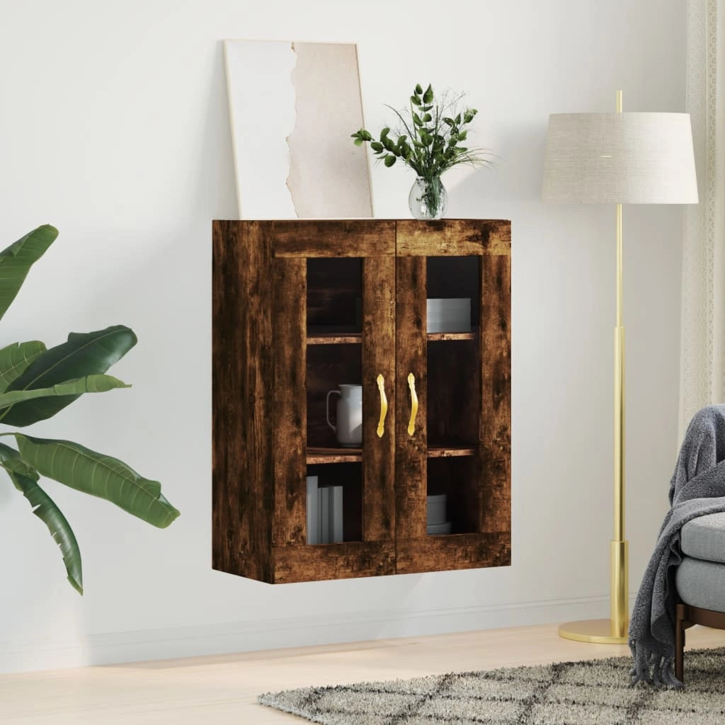Mobile a Parete Rovere Fumo 69,5x34x90 cmcod mxl 128774