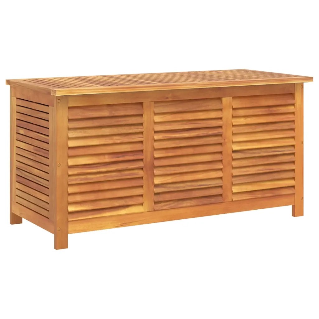 Contenitore Giardino con Feritoia 113x50x56cm Massello Acaciacod mxl 87695