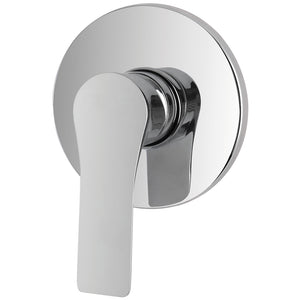 MISCELATORE MONOCOMANDO DOCCIA AD INCASSO CROMATO LUCIDO SERIE FLAT FERIDRAS 401025